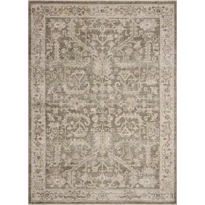 Magnolia Home by Joanna Gaines x Loloi Pace PAC-06 Forrest Natural Traditional Power Loomed Rug
