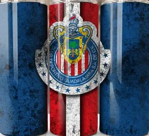 Chivas Guadalajara Tumbler 20 oz Skinny Cup Drink Drinkware