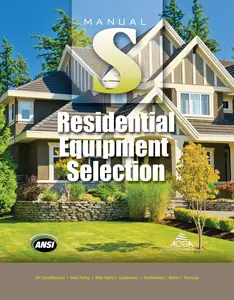 ACCA Manual S® - Residential Equipment Selection (2nd Edition)