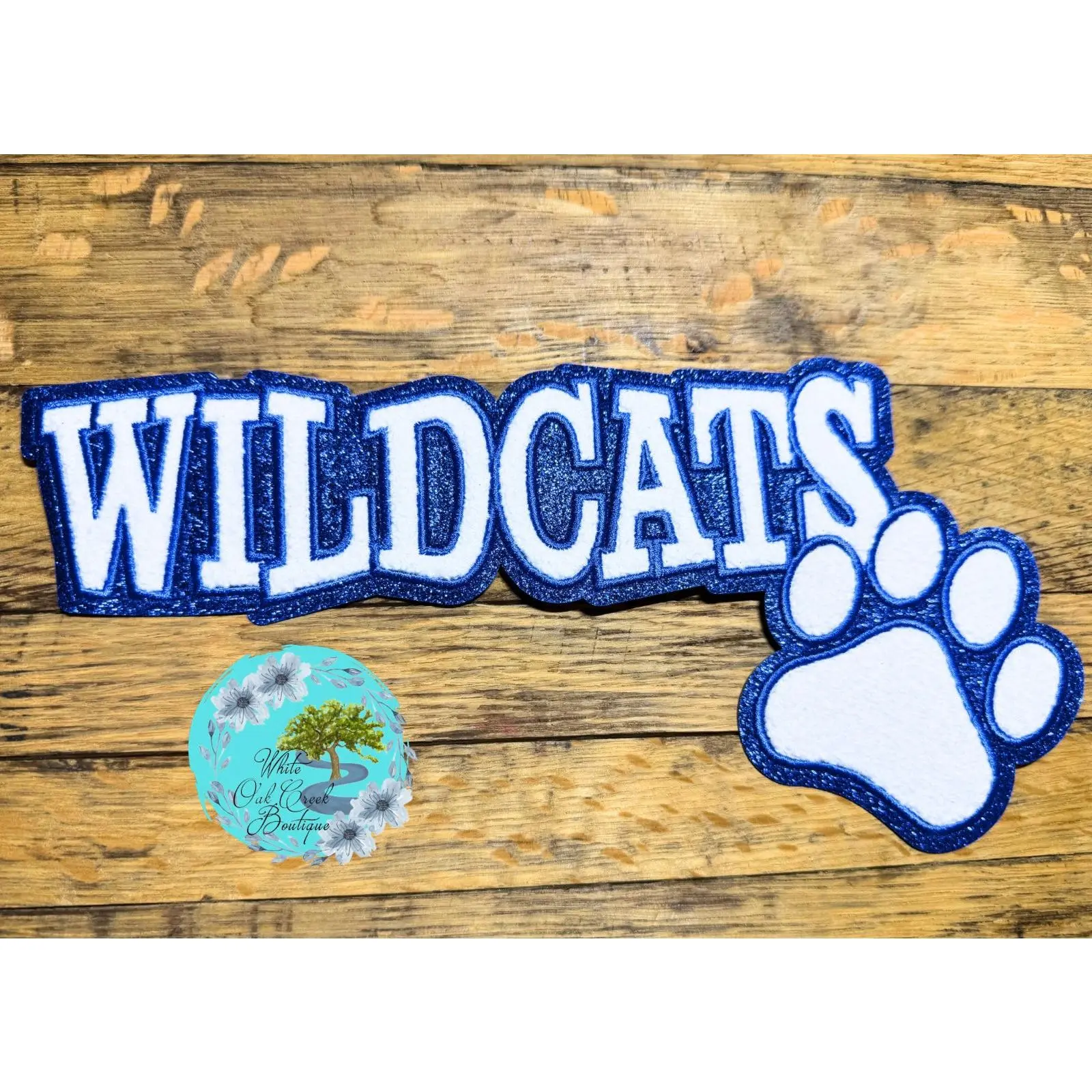 YOUTH Wildcats Chenille 10” Iron-On Patch
