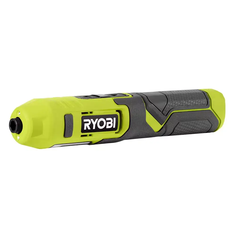 NEW 4V Cordless 1/4 in. Screwdriver with LED Light & USB Charging – Compact & Powerful RYOBI