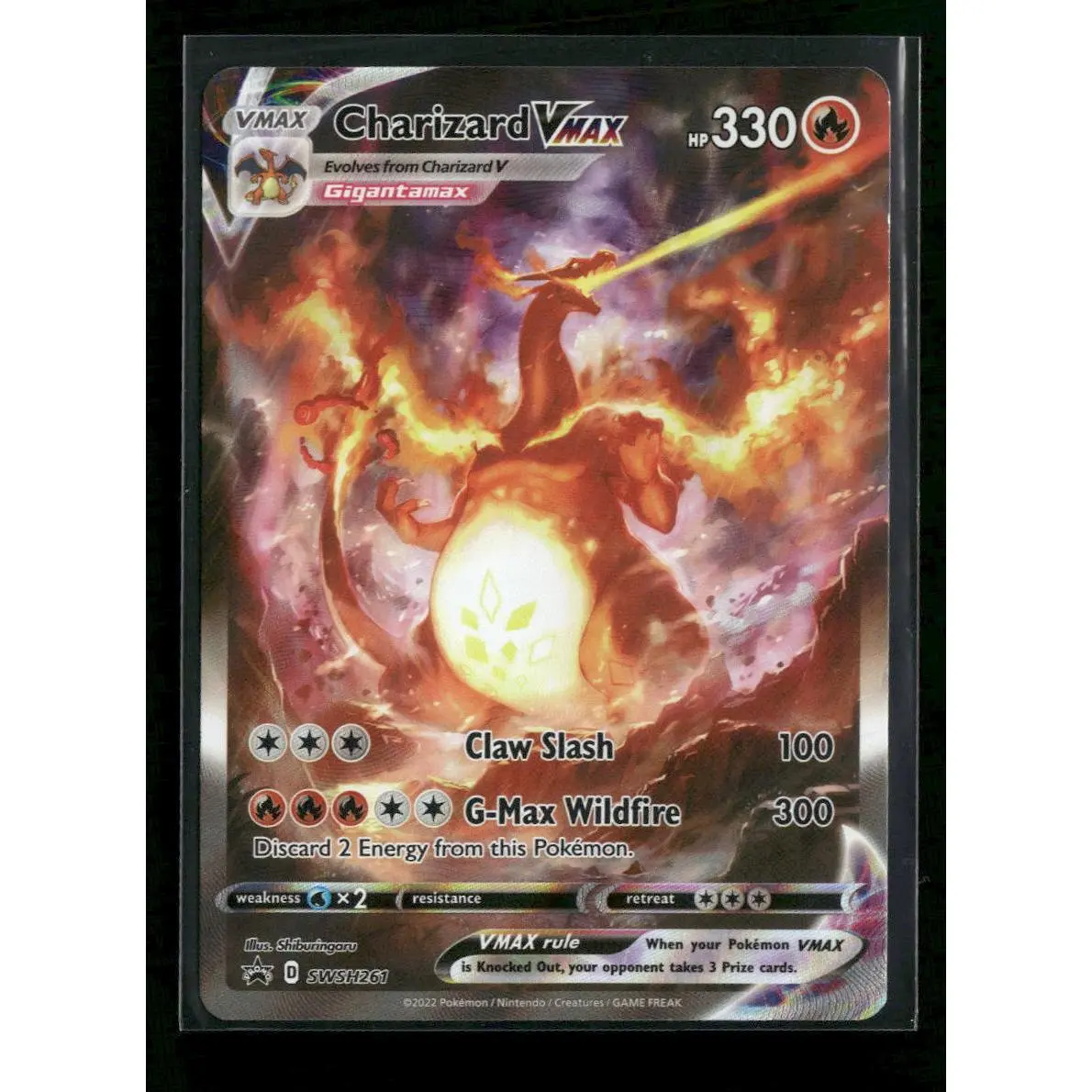 SWSH: Sword & Shield Promo Cards Charizard VMAX #SWSH261