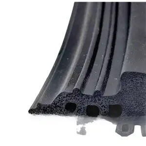 EPDM sponge rubber strip, rubber sealing strip for doors and windows, rubber sealing strip for curtain walls, waterproof rubber sealing strip