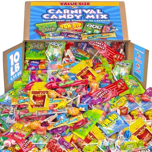 A Great Surprise Bulk Candy Individually Wrapped - 10 Pounds - Approx. 600 Pieces - Big Bulk Candies for Party Favors, Birthdays, Parades & Offices
