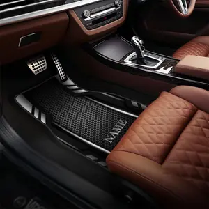 4pcs Customizable Car Floor Mats, Can Be Printed with Your Name.Personalized for Anglers, Easy to Clean, Stylish, Suitable for Sedans, Trucks, and SUVs, Suitable for All-year-round Use.Car Interior Decoration.
