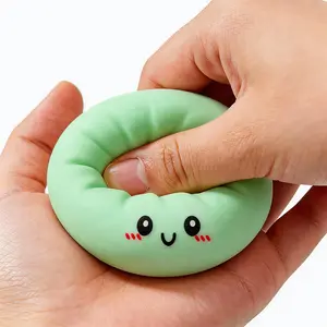 Squishy Dumpling Sensory Toys Mystery Dumpling Squishy Stress Relief Fidget Easter Gifts for Kids & Adults Anxiety Relief Squeeze Toy for Boys and Girls Easter Basket Stuffers for Teens (Purple)