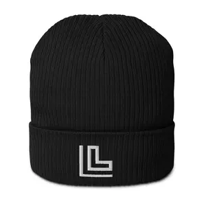 Organic ribbed beanie