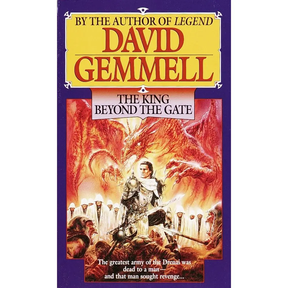 Used Fiction Book - The King Beyond the Gate by David Gemmell (Mass Market Paperback, English), Fiction Books