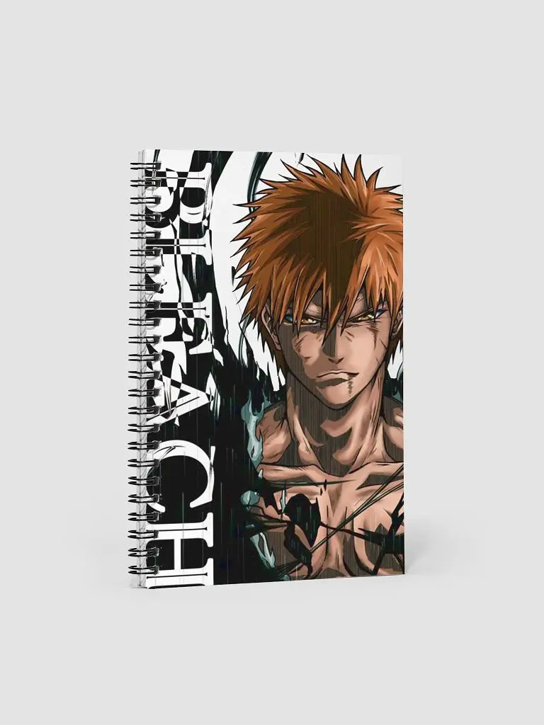 Bleach Ichigo Kurosaki Spiral Notebook