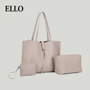 Sigrid Tote Set New Women's Large Capacity Tote Bag Wallet & Storage Bag Three-Piece Set 2026 Fashionable Women's Handbag Set