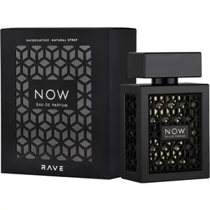 Now Rave by Lattafa perfume for unisex EDP 3.3 / 3.4 oz New in Box