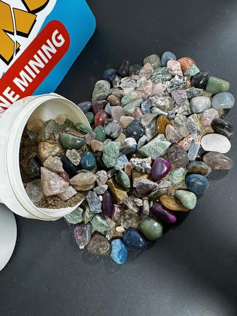 Rough and Tumbled Mining Bucket