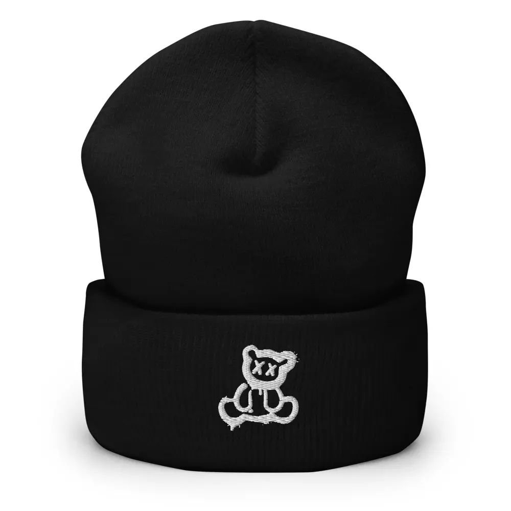Kingdom X Culture Teddy Bear Cuffed Beanie