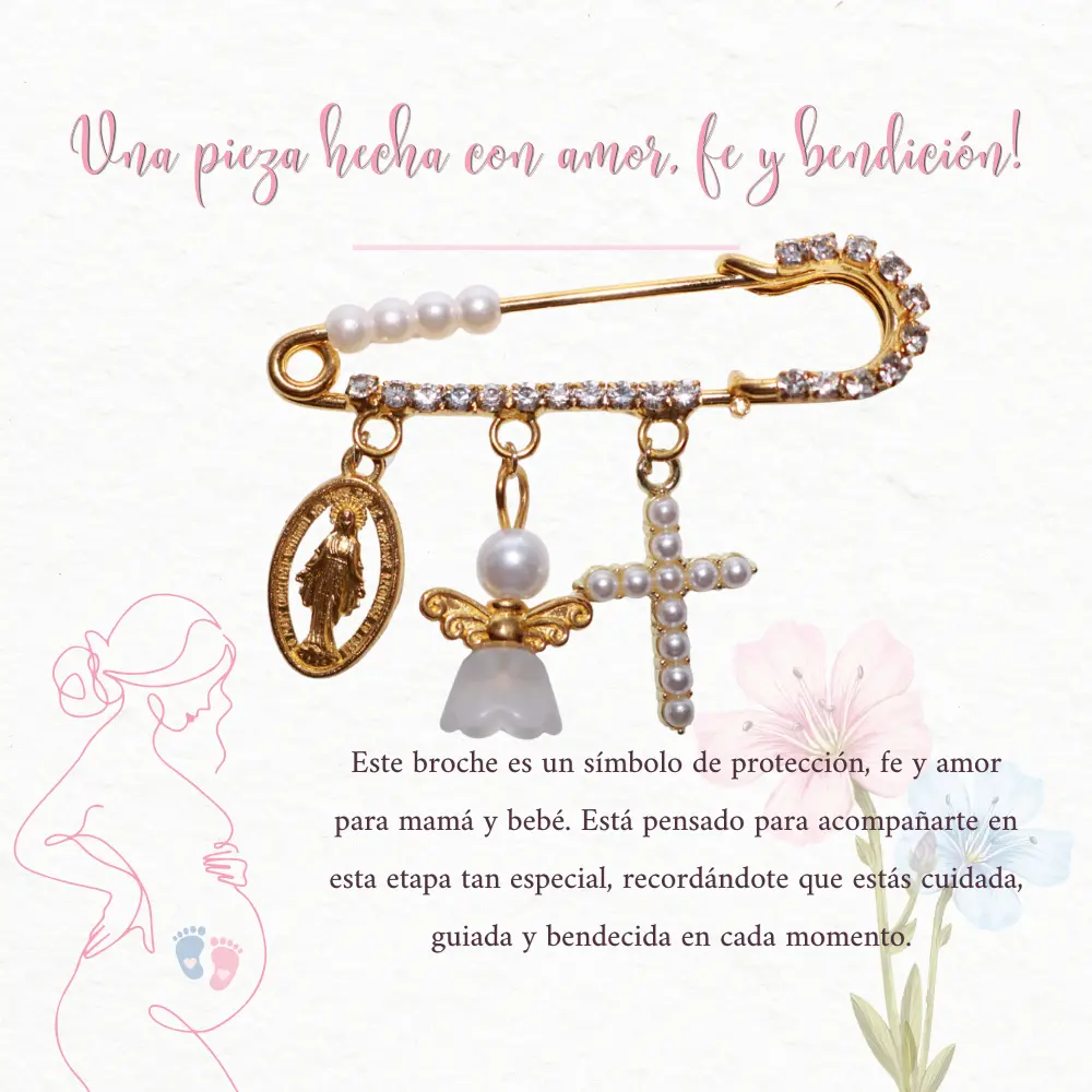 Protection Brooch for Pregnancy & Baby
