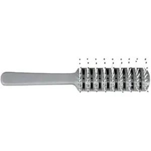 DUKAL Corporation  Hair Brush- Adult- Gray- 8 in. long- plastic bristles with rounded gray tips