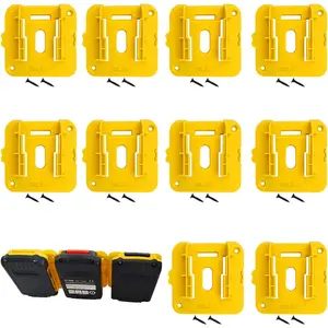 10Packs  Holders Mount Fit for  20V 60V  DCB200 DCB201 DCB202 DCB203 DCB204 DCB205 DCB206 DCB208