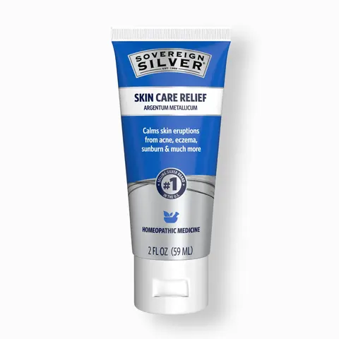 Sovereign Silver Skin Care Relief Gel – Soothing Gel for Sensitive & Irritated Skin