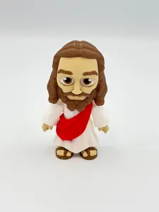 3D Printed Jesus Mini Figure – Inspirational Christian Desk Decor Collectible