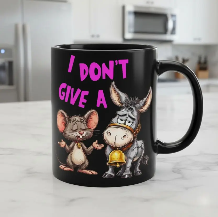I Don't Give a Rats A** - UVDTF Decal for cups/hard surfaces sticker