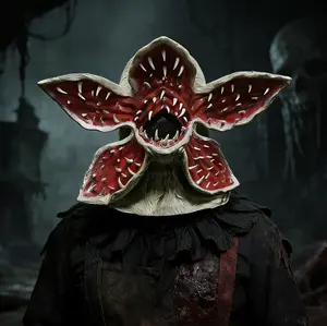 Demogorgon Mask Latex Cosplay Costume Headgear Halloween Party Props Scary Horror Masks