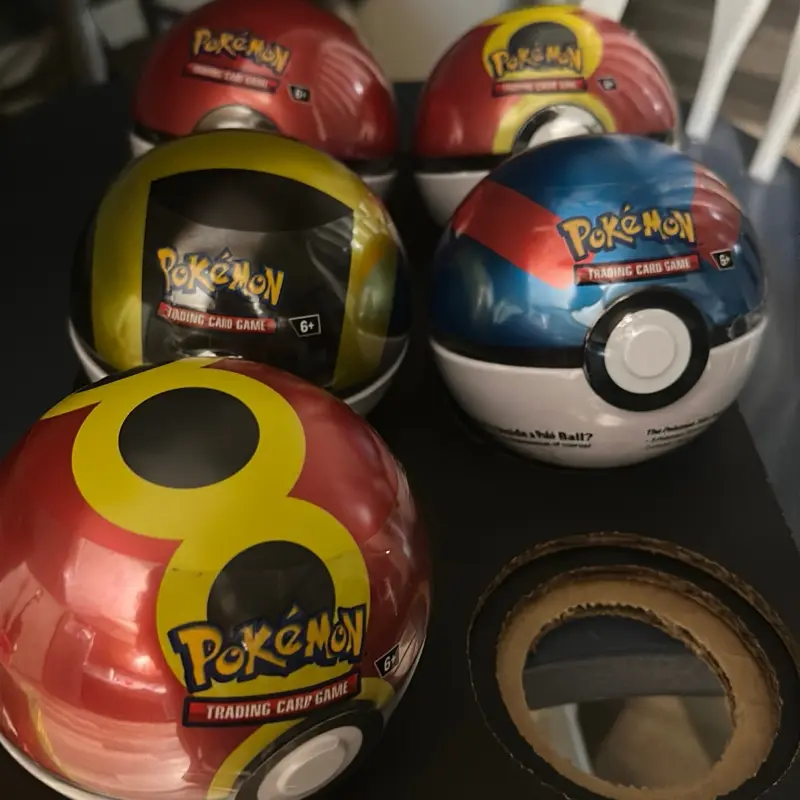 Authentic Sealed Pokeballs Capsule Set, Includes 3 Packs (Toys & Hobbies, Classic & Novelty Toys Category)