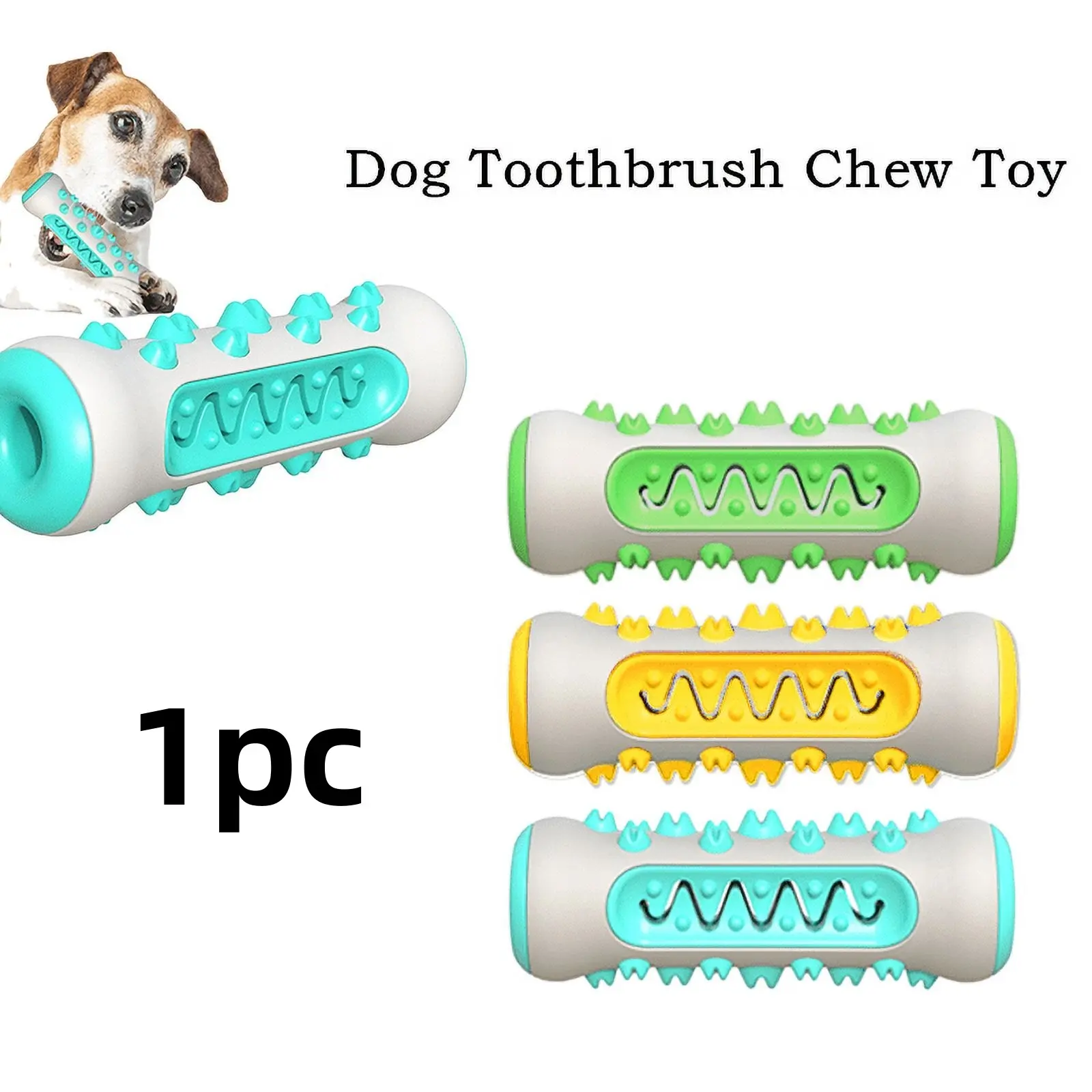 Dog Chew Toy, Durable Nylon Tpr Material, Dental Bone Treat Training Stick, Puppy Teething Sticks, Interactive Bite Toy for Small to Medium Dogs