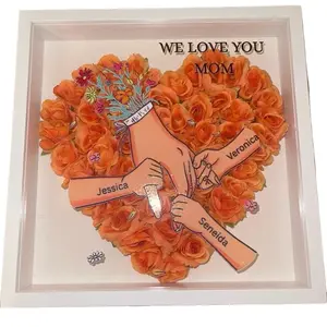 Mothers Hand Holding Kids Hand Gift for Special Occasions Like Mother's Day Birthdays or Any Day to Make Her Feel Special