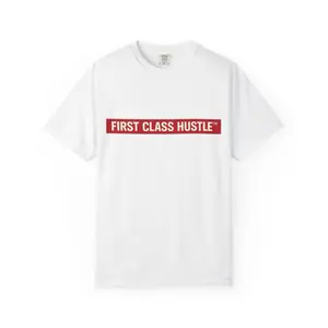 First Class Hustle Signature Tee | Business Beyond Borders | Entrepreneur Streetwear Shirt