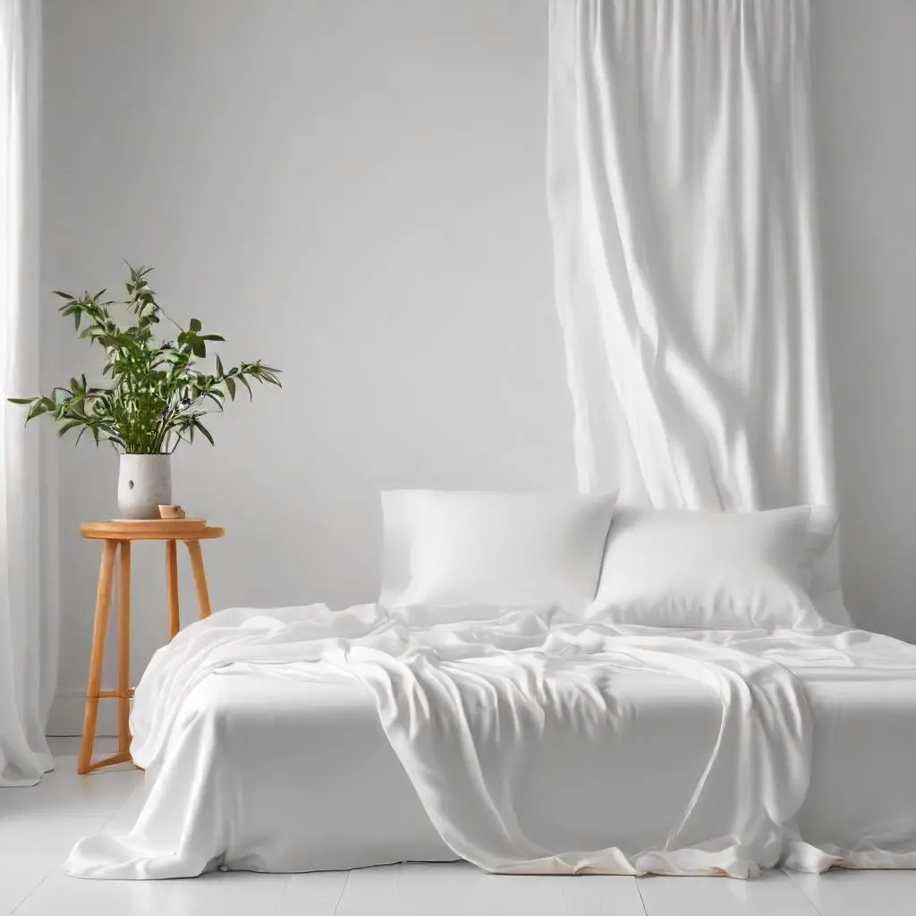 Commitment Bedding 400 Thread Count Bamboo Sheet Set with 20-inch deep pockets