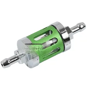 Premium Zinc Alloy Gas Fuel Filter with Oil Cup for ATV Dirt Bike Scooter Maintenance Parts