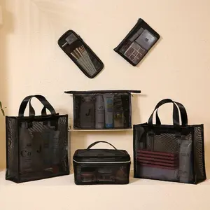 ClearMesh Travel Organizer Bag – Stylish Everyday Solution for Cosmetics, Travel, and Home Storage