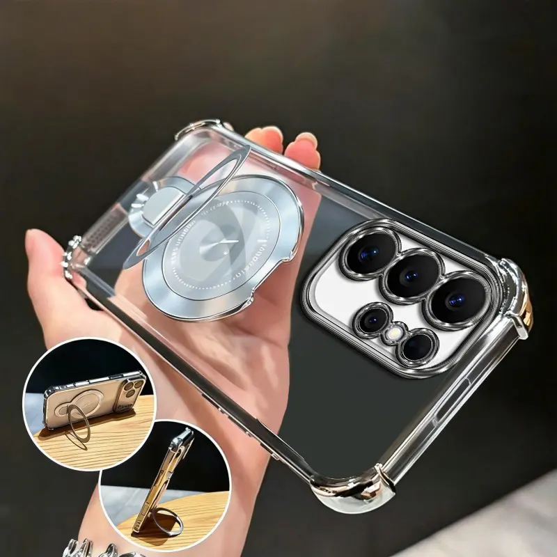 Suitable for [Galaxy S26 Ultra] high-end MagSafe phone case🥰Combines magnetic attachment and a stand—minimalist, sophisticated, and practical.YM99