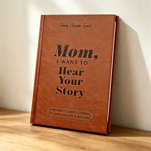 Mom, I Want to Hear Your Story - The Gift Your Mom Will Love! Mother's Day Gift Memories Moments Journal Life Prompts Share Inspirational Family Journal for Mom Birthday, Thanksgiving, Christmas & Mother’s Day