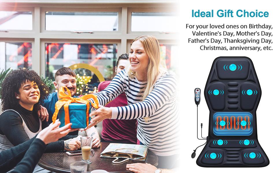 Heating Massage Chair Cushion with Adjustable Lumbar Support & 9 Massage Modes - Full Body/Back Suitable for Home Office Use, Plug-in Massager Chair ,deep tissue massage tool Heating Massage Chair Cushion with Adjustable Lumbar Support & 9 Massage Modes - Full Body/Back Suitable for Home Office Use, Plug-in Massager Chair ,deep tissue massage tool