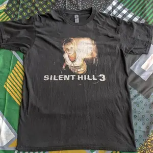 Silent Hill Game Vintage T-Shirt, Heather Mason Horror Scene Graphic, Retro Y2K Grunge Streetwear Comfort, Silent Hill Shirt, Y2k Game Gift Menswear Womenswear Top