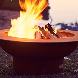 Saturn Metal Fire Pit Table