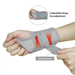 Best Wrist Brace For Pain Relief Adjustable Splints Carpal Tunnel Support Arthritis Tendonitis Sprains Comfortable Men Women