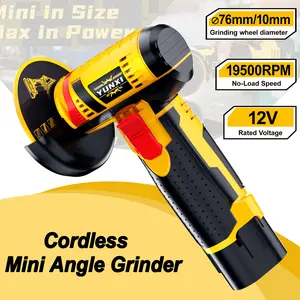 2026 new mini angle grinder tool, angle grinder, wireless electric angle grinder tool, portable power tool for home use, gift for husband or boyfriend battery  grinder Cordless With battery (not compatible with batteries of other brands)