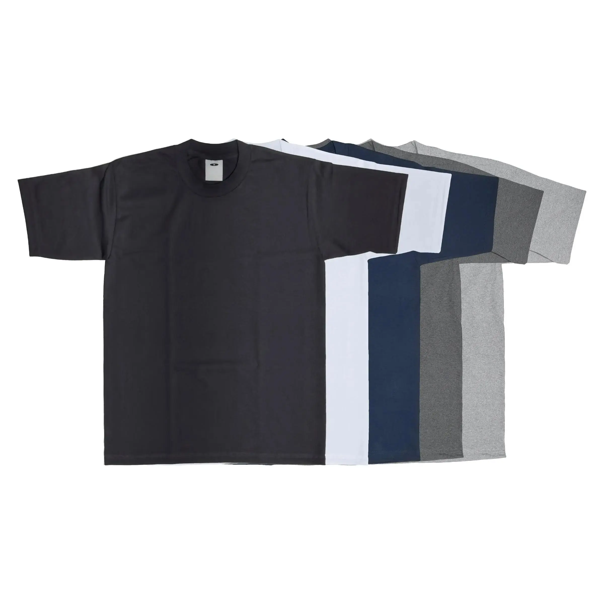 Men's Heavyweight Cotton Short Sleeve Crew Neck T-Shirt