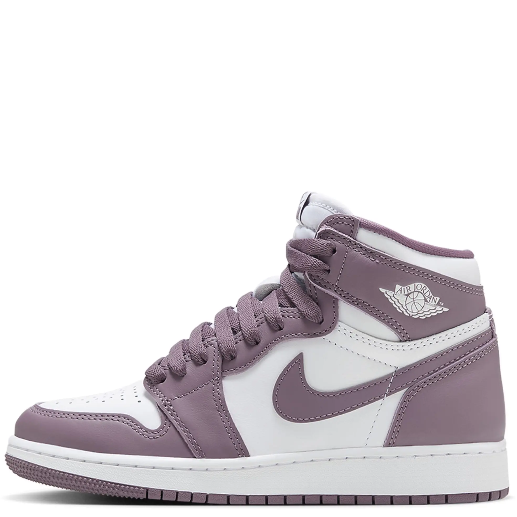 Nike Air Jordan 1 Retro High OG Mauve White Purple FD1437-105 GS Fashion Sneakers New