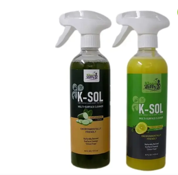 K-Sol lemon/cucumber multi surface cleaner eco friendly