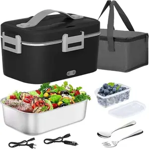 Electric Lunch Box Heater – Portable Food Warmer for Home, Office & Car