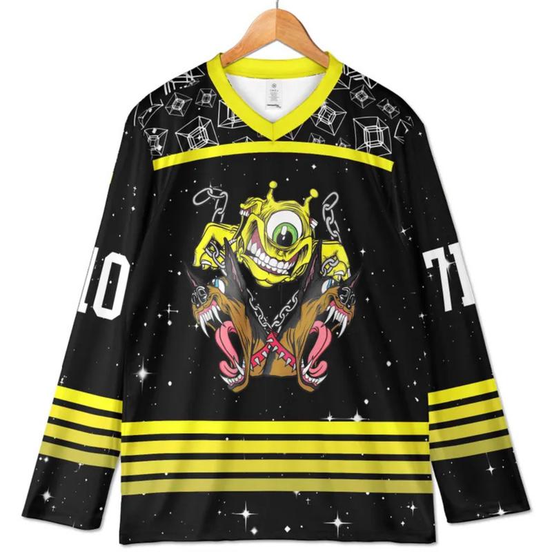 Subtronic Rave Hockey Jersey, EDM Festival Outfit