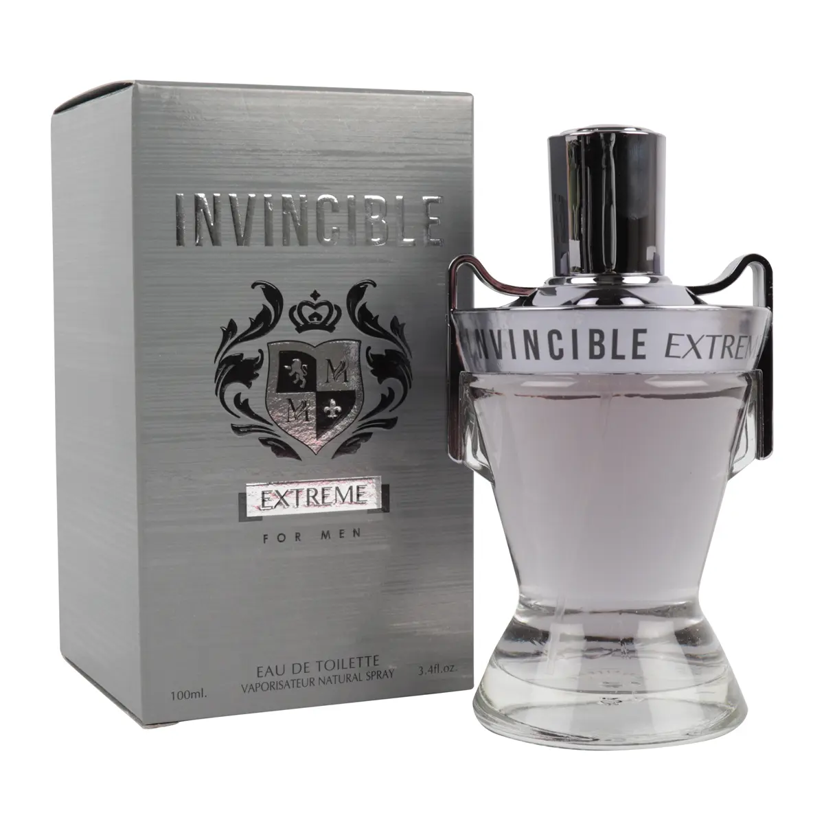 Invincible Extreme Eau de Toilette Spray Cologne for Men 100ml – Amber & Spicy Fragrance Invincible Extreme Eau de Toilette Spray Cologne for Men 100ml – Amber & Spicy Fragrance