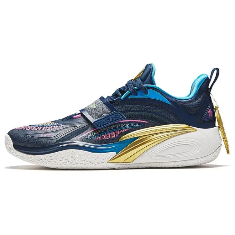 ANTA Kai 1 Playoffs Away Cushioned Durable Low Top Basketball Shoes Men's 112421102S-9