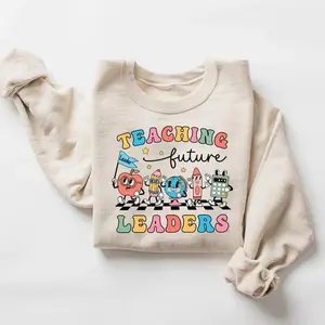 Teaching future leaders teacher sweatshirt, teacher sweater, teacher appreciation sweatshirt, back to school, funny teacher