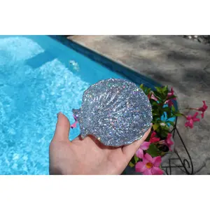 Sequin Seashell Soap Dish | Jewelry Dish