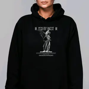 HEOT "You" by Heot Lifestyle Hoodie Streetwear - Bold Aesthetics with Meaningful Messages for Self-Expression and Empowerment Menswear Casual