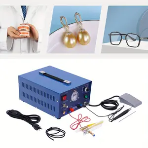 Bracelet Jewelry laser Welding Machine High Power Argon Pulse Spot Welder US