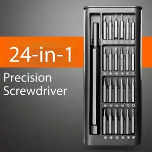 24-In-1 Precision Magnetic Multifunctional Screwdriver Set, Phone Repair Tool Kit, Disassembly Tools, Essential for Mobile Device Maintenance